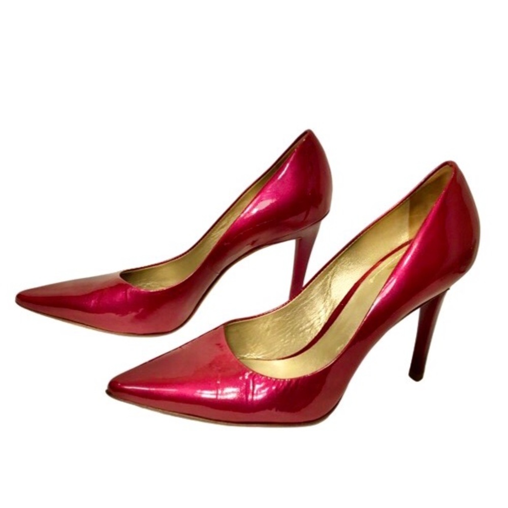 Louis Vuitton 3” Point Toe Patent Stiletto Pump